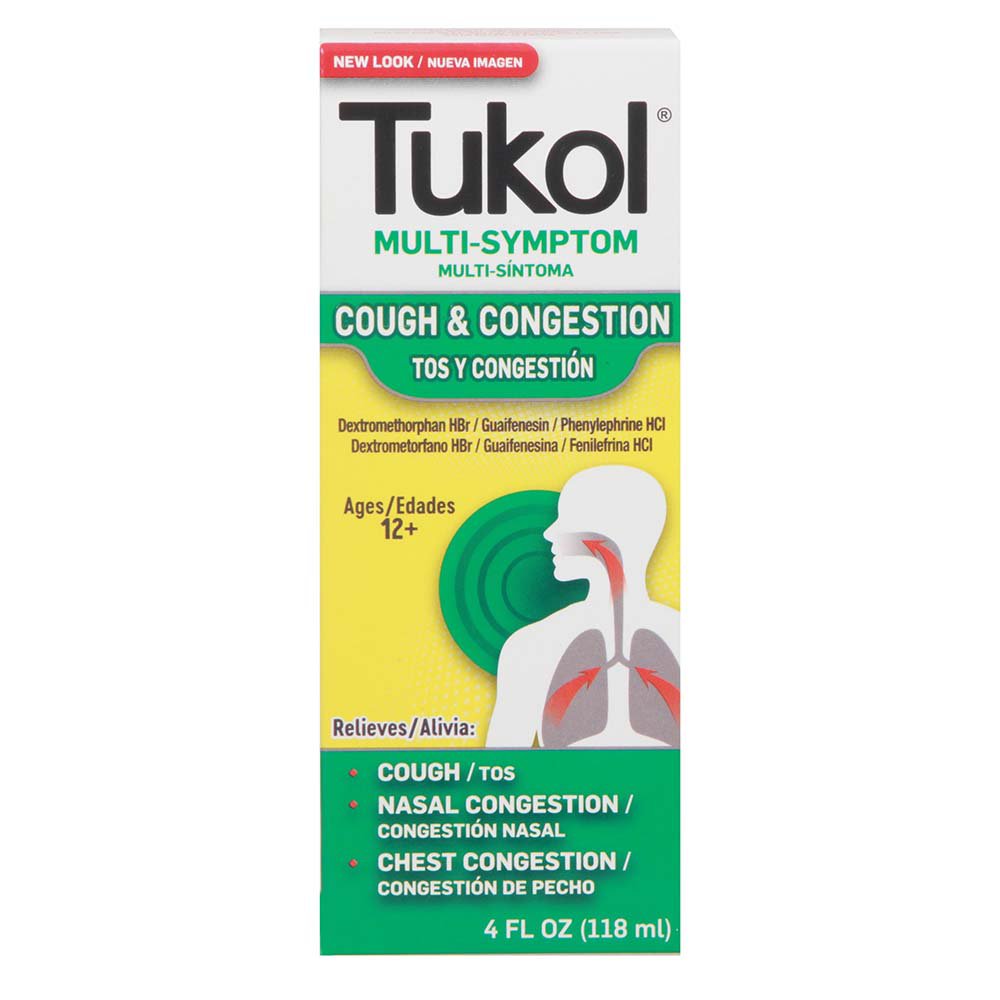 Tukol MultiSymptom Cough & Congestion Liquid Shop Cough, cold & flu