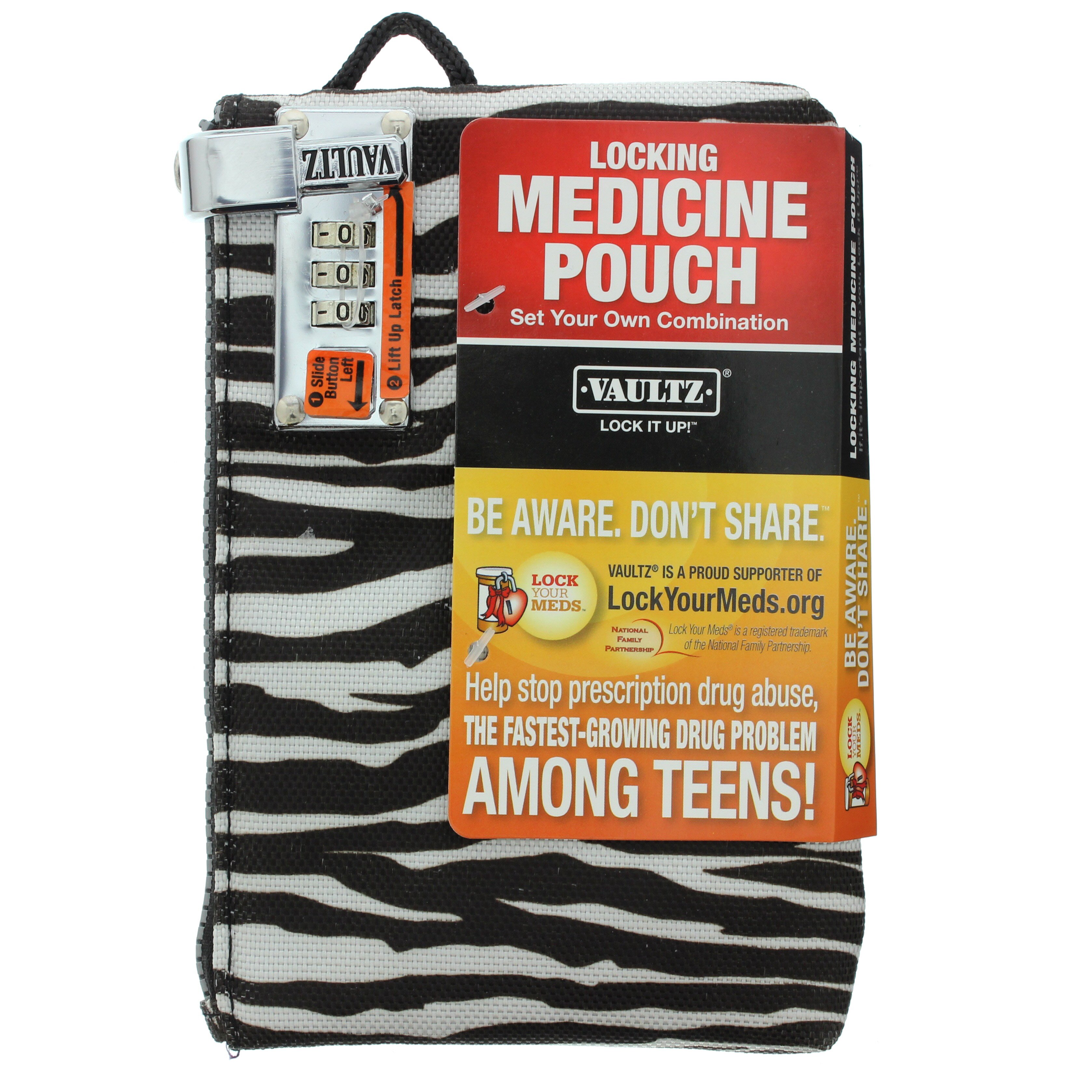Vaultz Locking Medicine Pouch, Assorted Colors Shop Pill Cutters