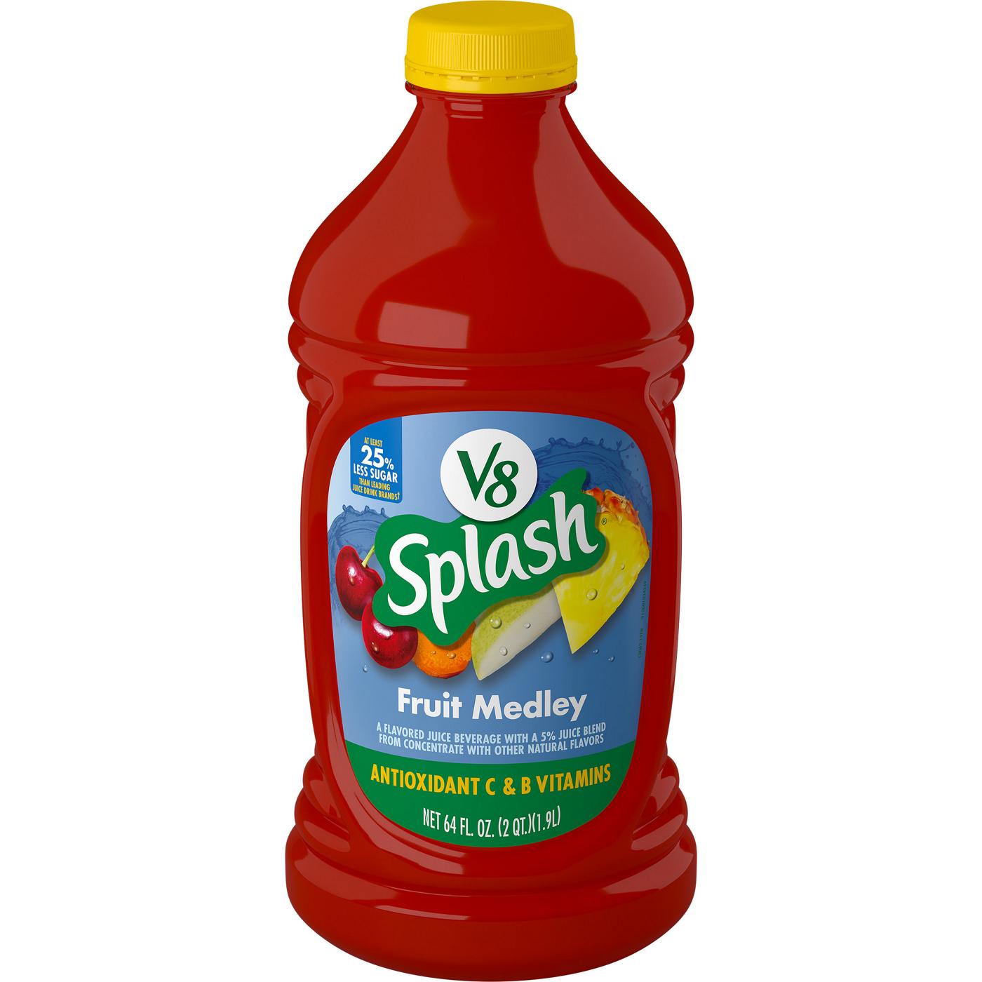 V8 Splash Fruit Medley Flavored Juice Beverage; image 1 of 6