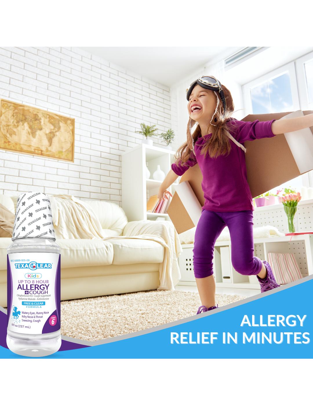 TexaClear Kids Allergy Relief Liquid; image 2 of 3
