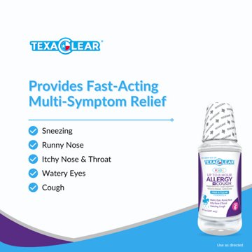 TexaClear Kids Allergy Relief Liquid, 8 oz