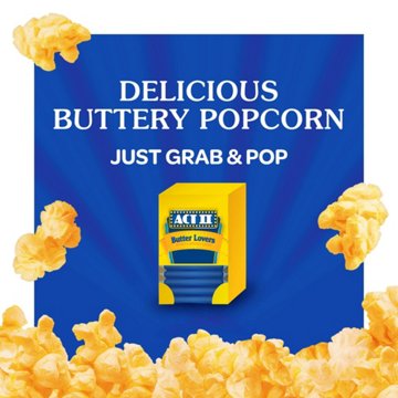 ACT II Butter Lovers Microwave Popcorn, 18 ct