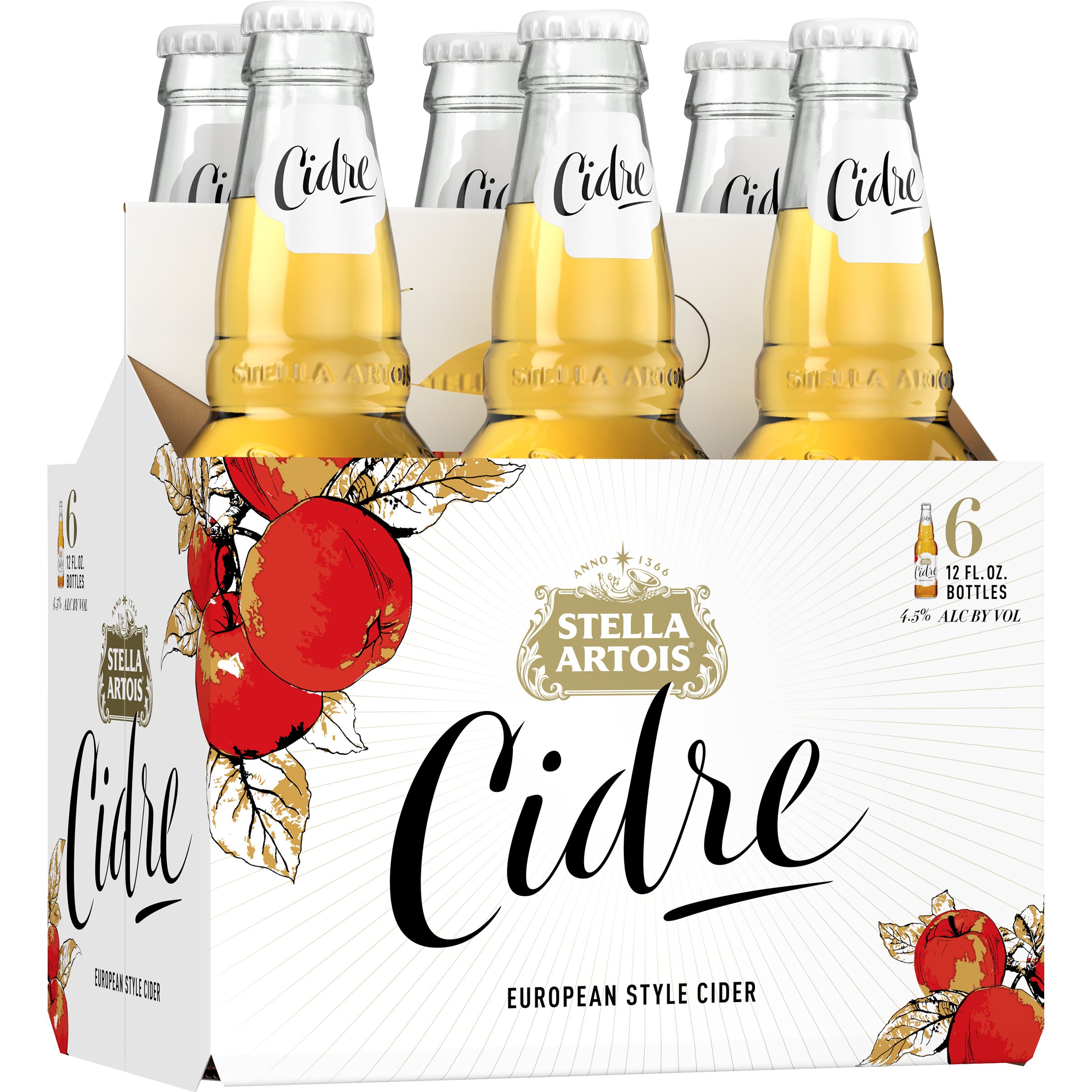 Stella Artois Cidre 12 Oz Bottles Shop Hard Cider At H E B