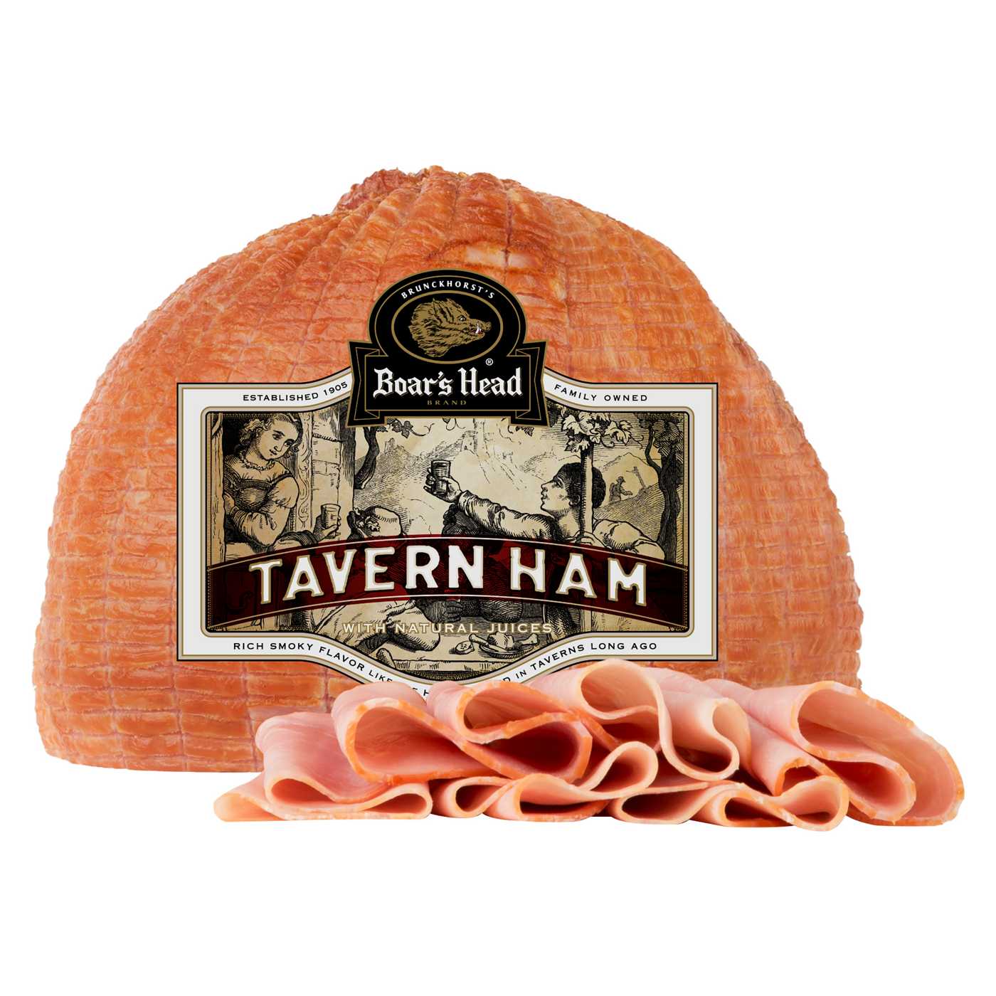 Boar's Head Tavern Ham, Custom Sliced; image 2 of 2
