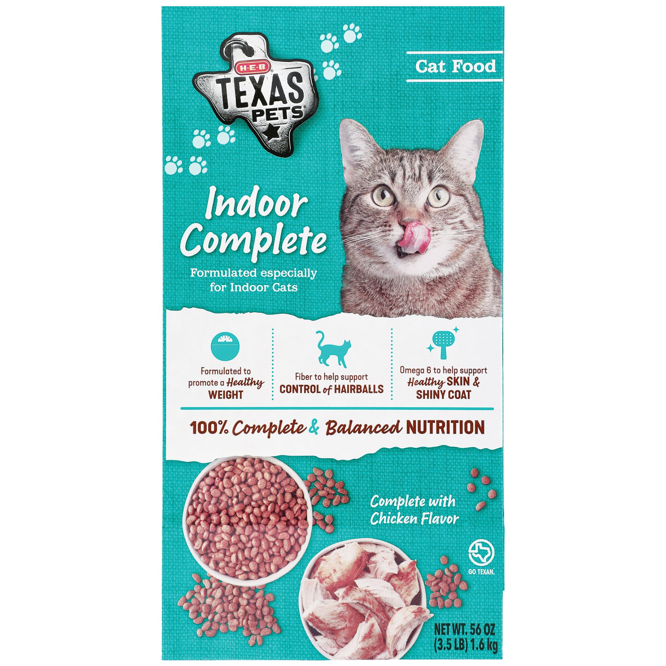 H-E-B Texas Pets Indoor Complete Formula Dry Cat Food - Shop Cats At H-E-B