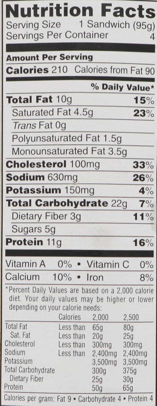 Kellogg's Special K Bacon, Egg & Cheese Medley Flatbread Breakfast