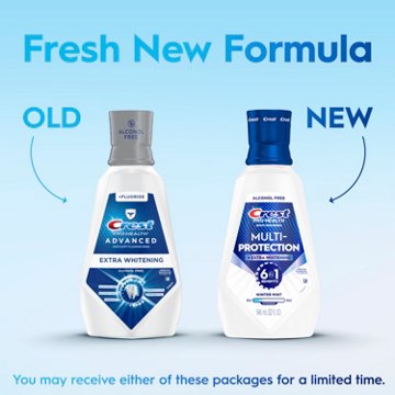 Crest Pro-Health Advanced Mouthwash, Alcohol Free, Extra Whitening, Energizing Mint Flavor, 32oz, 32 oz