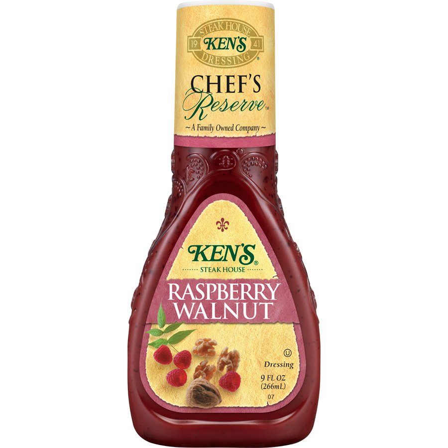 Ken's Steak House Chef's Reserve Raspberry Walnut Dressing Shop Salad