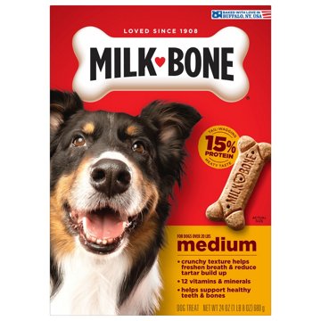 MilkBone Original Biscuits Medium Dog Treats, 24 oz