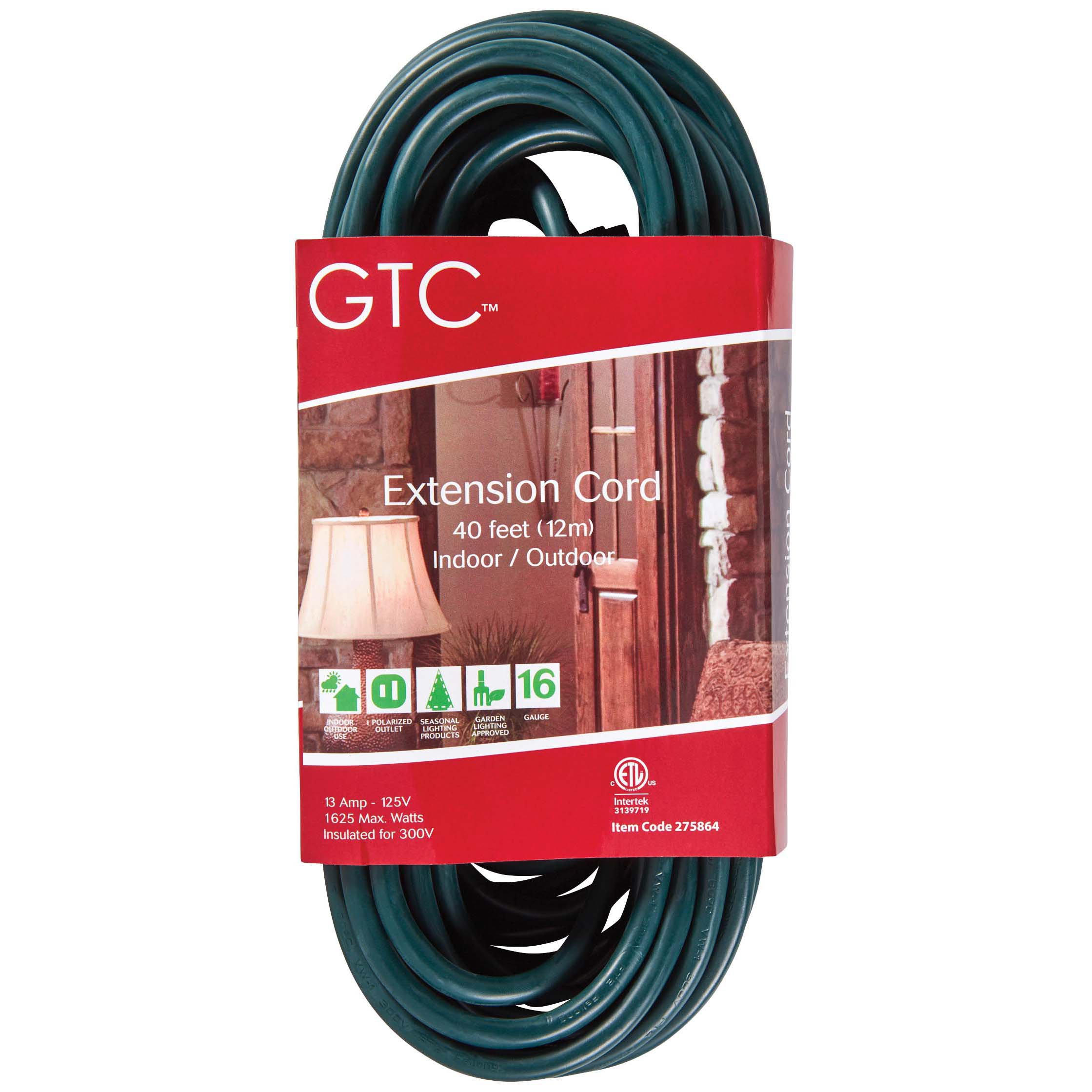 GTC Green Extension Cord Shop Extension Cords at HEB