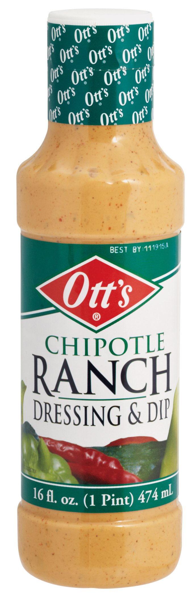 Ott's Chipotle Ranch Dressing & Dip Shop Salad Dressings at HEB