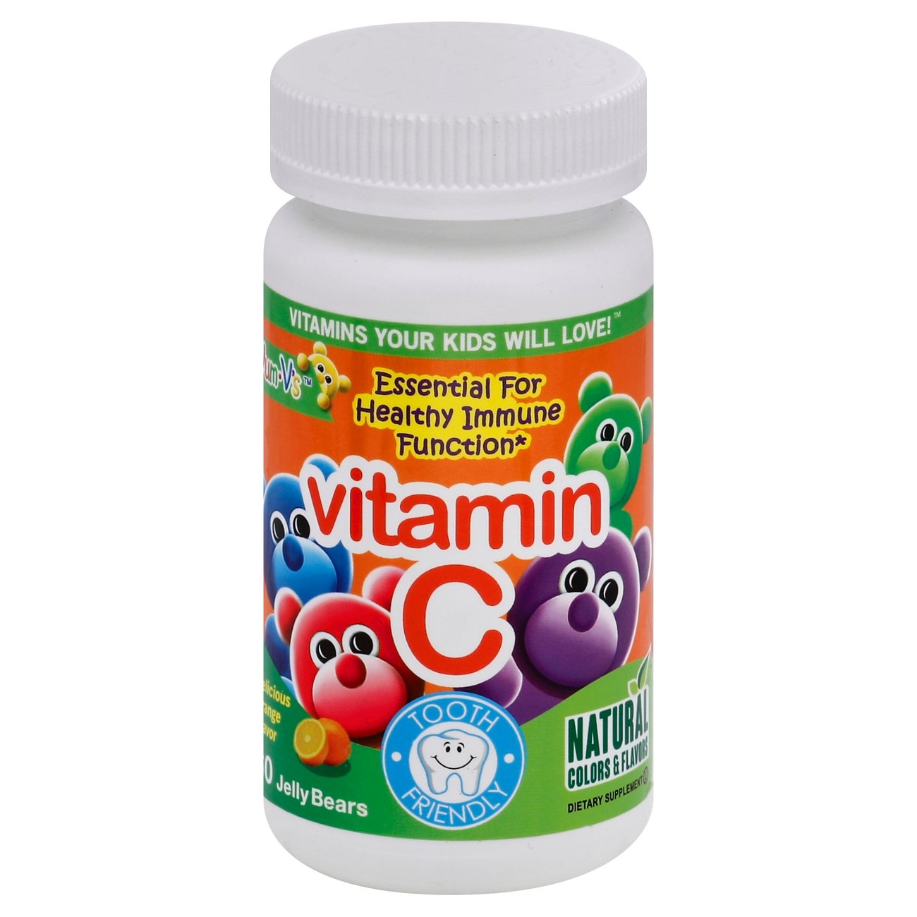 Yum-v's Kids Vitamin C Jelly Bears - Shop Vitamins A-z At H-e-b