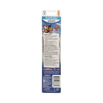 SpinPro Brush Buddies Kids Electric Toothbrush - Paw Patrol
