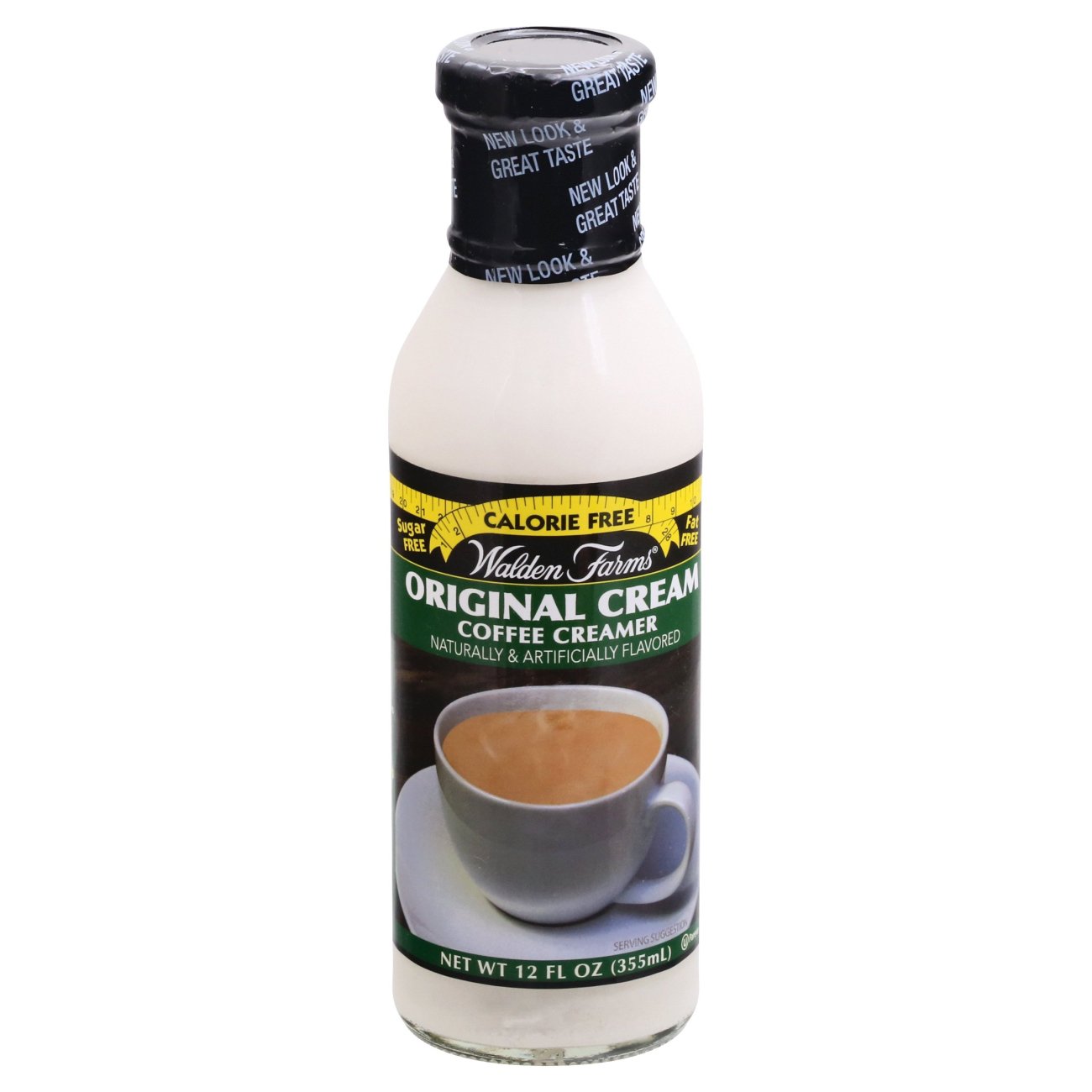 Walden Farms Original Cream Naturally Flavored Liquid Coffee Creamer