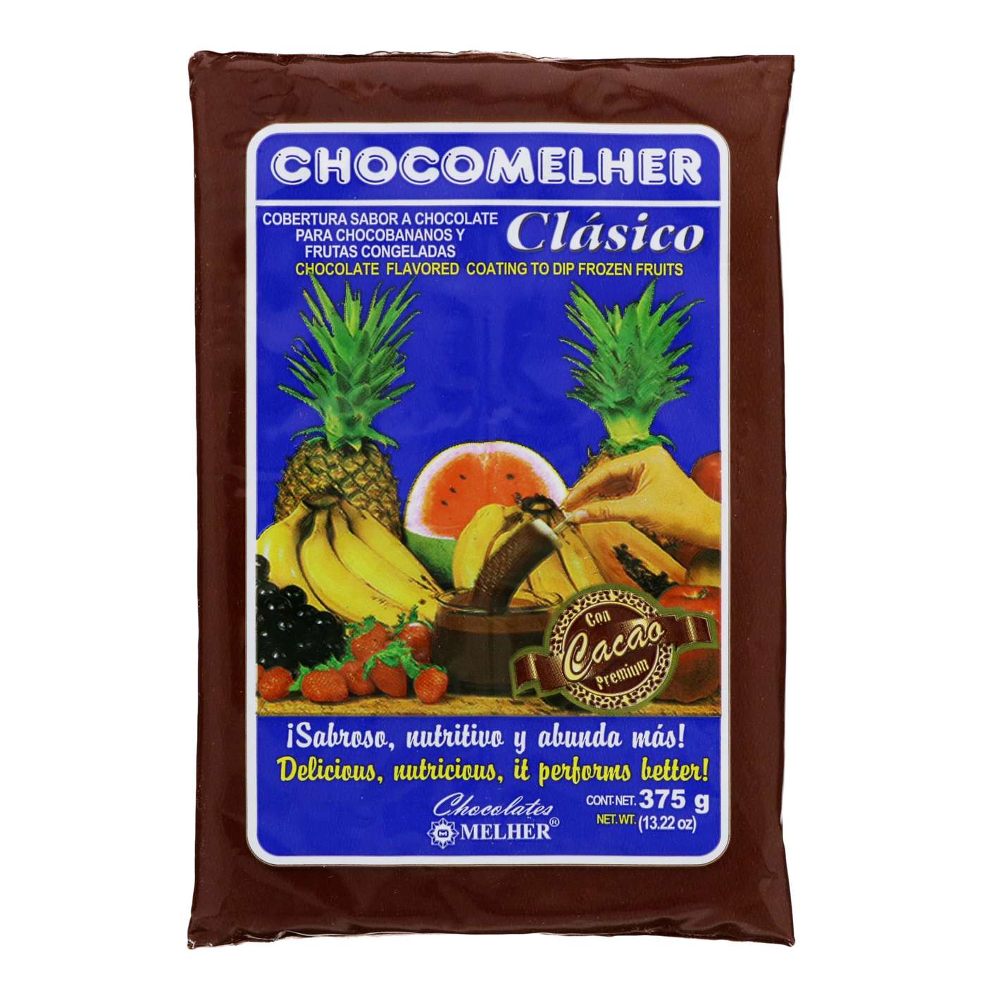 Mama Lycha Chocomelher Clasico Chocolate Frozen Fruit Dip - Shop