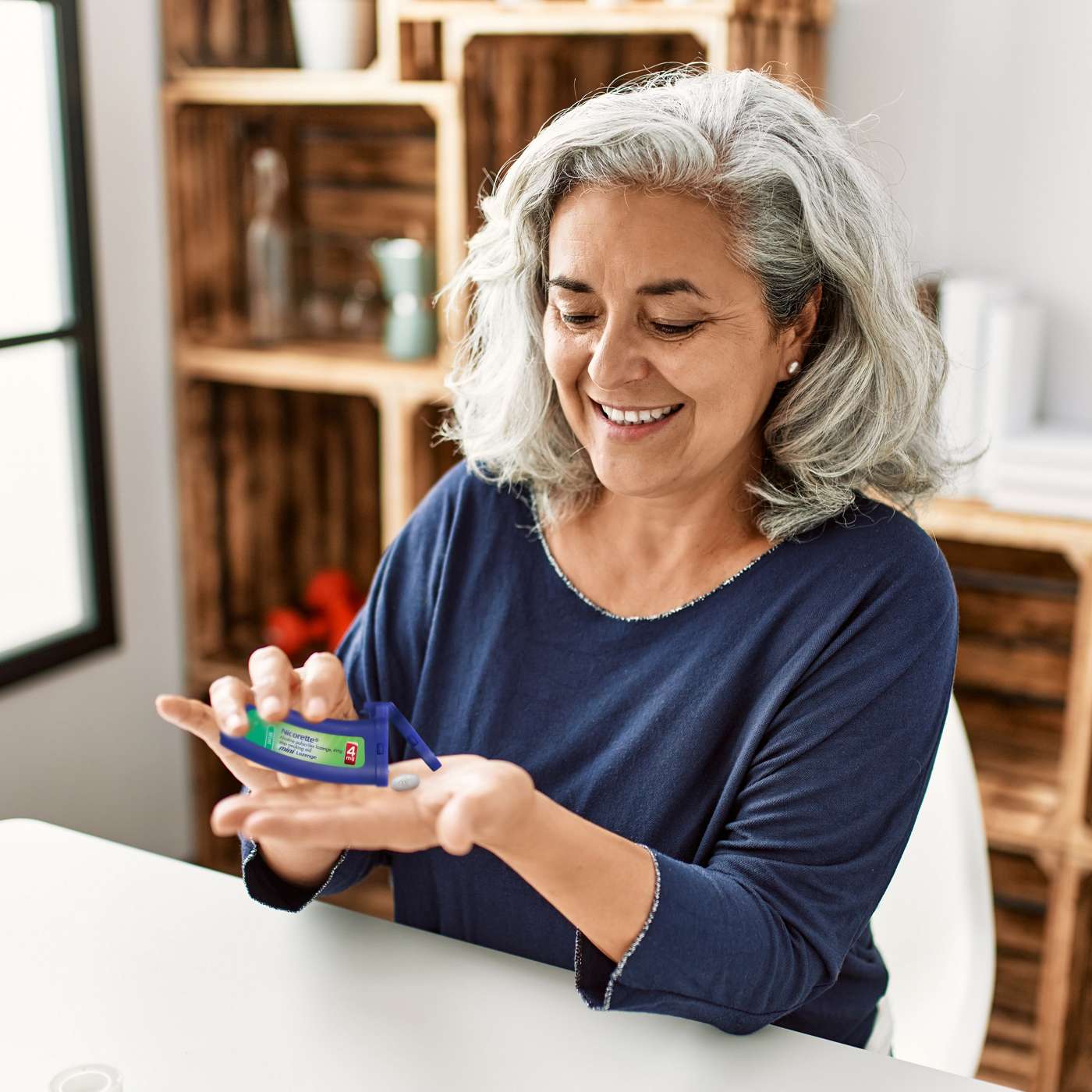 Nicorette Mini Nicotine Lozenges, 4 mg, Mint; image 5 of 8