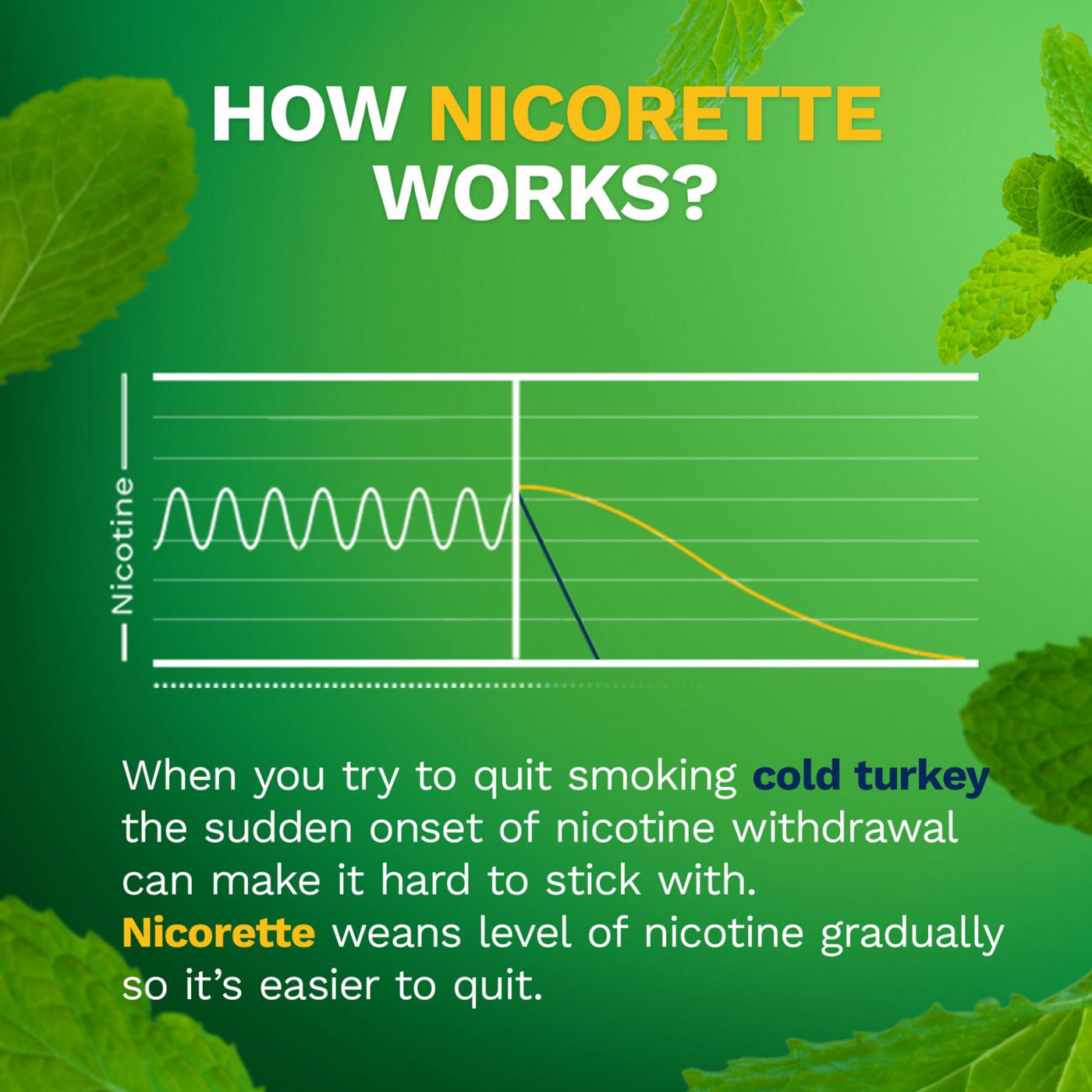 Nicorette Mini Lozenge Stop Smoking Aid - 4 mg; image 8 of 8
