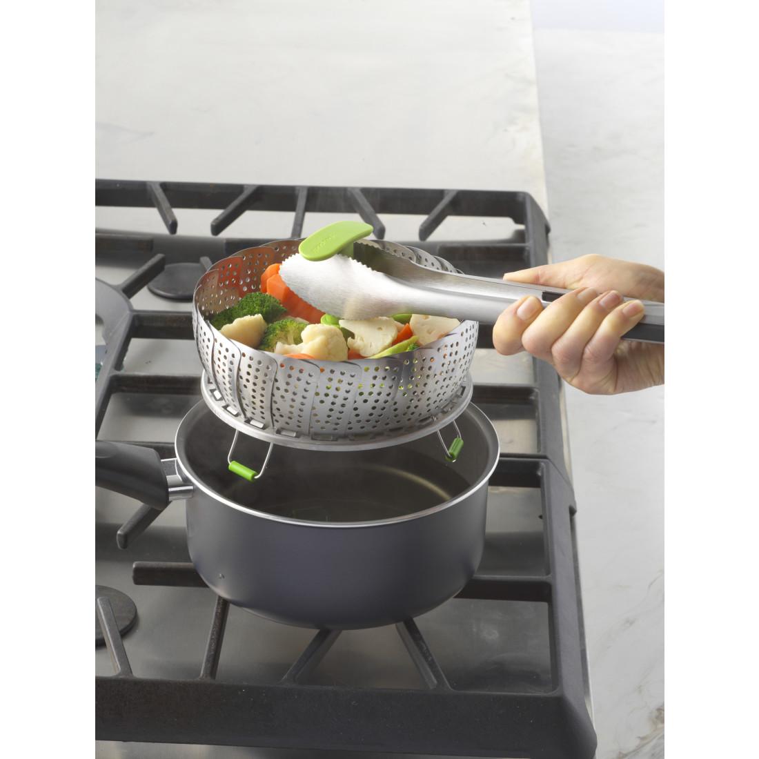 GoodCook Touch Stainless Steel Steamer Basket; image 3 of 5