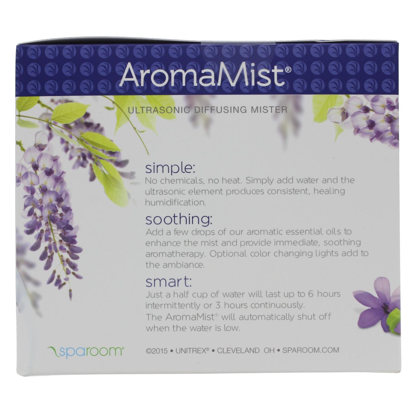 Spa Room AromaMist Ultrasonic Diffusing Mister; image 2 of 3