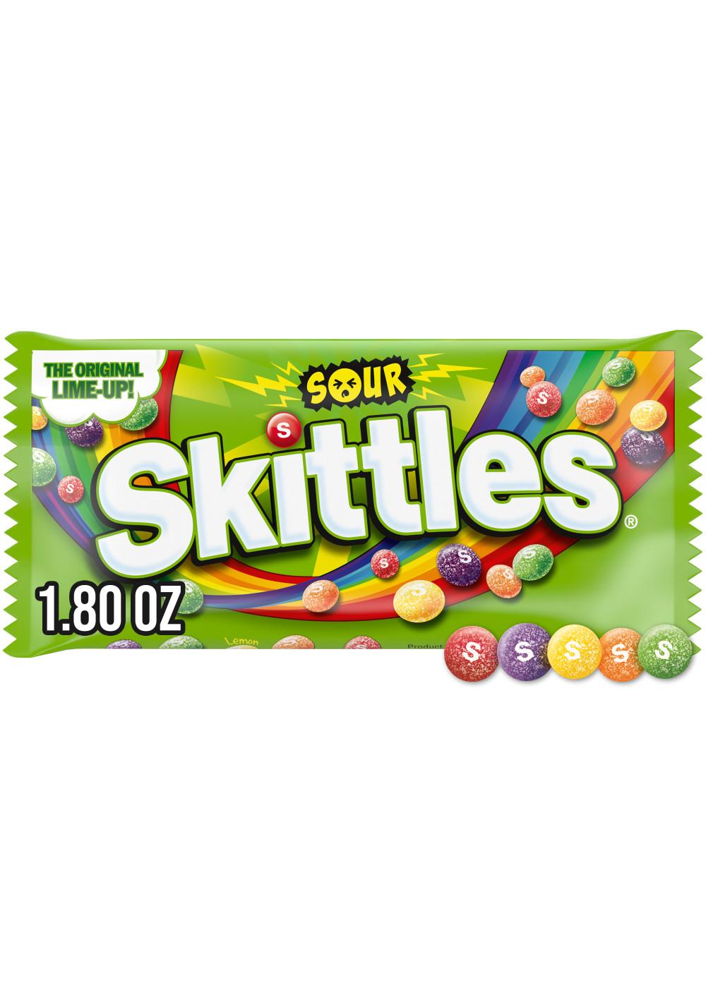 Skittles Sour Chewy Fruit Candy - Full Size; image 1 of 9