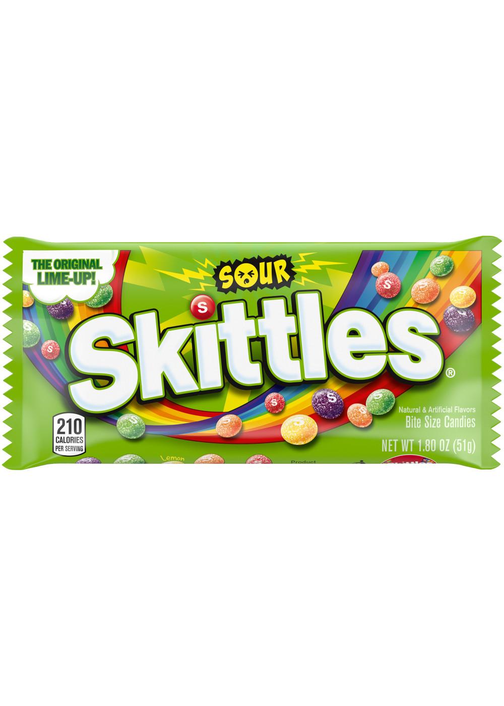 Skittles Sour Chewy Fruit Candy - Full Size; image 3 of 9