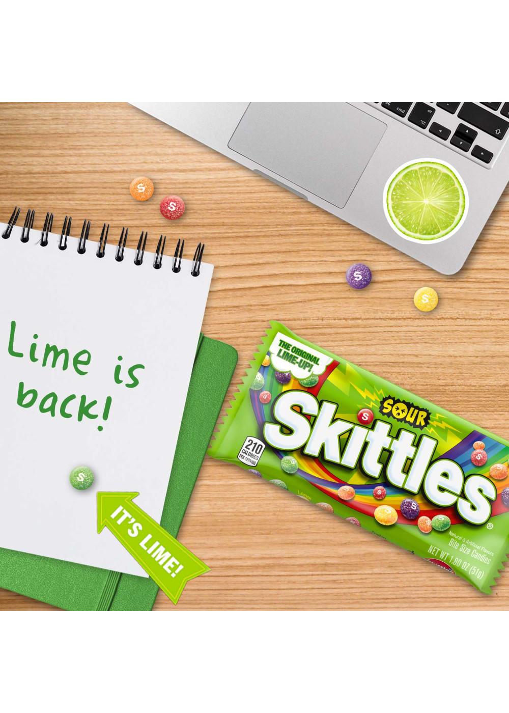 Skittles Sour Chewy Fruit Candy - Full Size; image 4 of 9