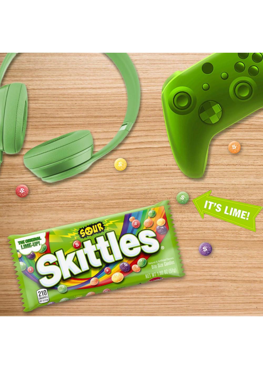 Skittles Sour Chewy Fruit Candy - Full Size; image 8 of 9