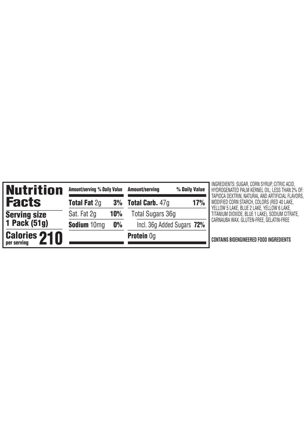 Skittles Sour Chewy Fruit Candy - Full Size; image 9 of 9