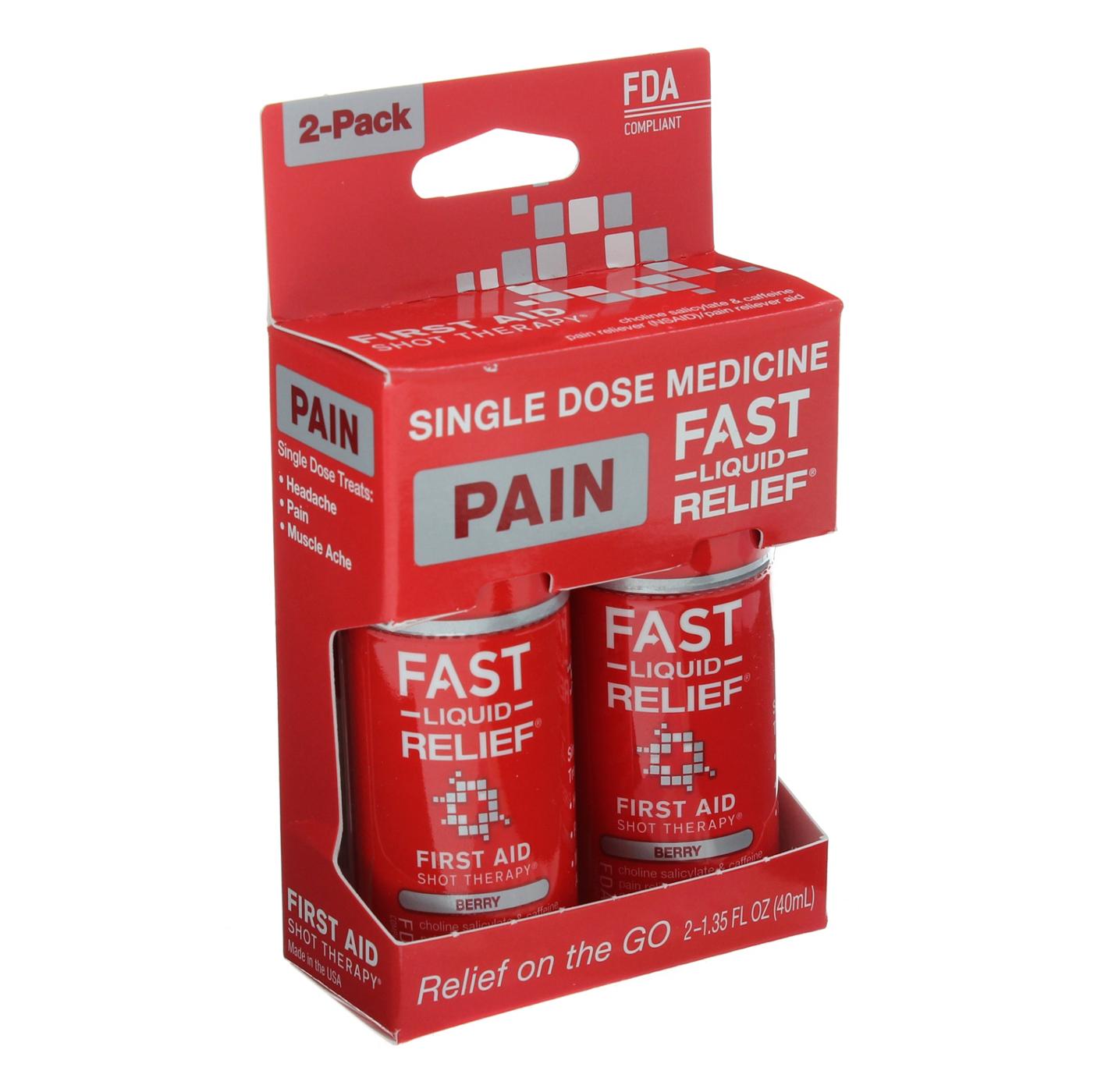 First Aid Shot Therapy Pain Relief, Berry; image 1 of 2