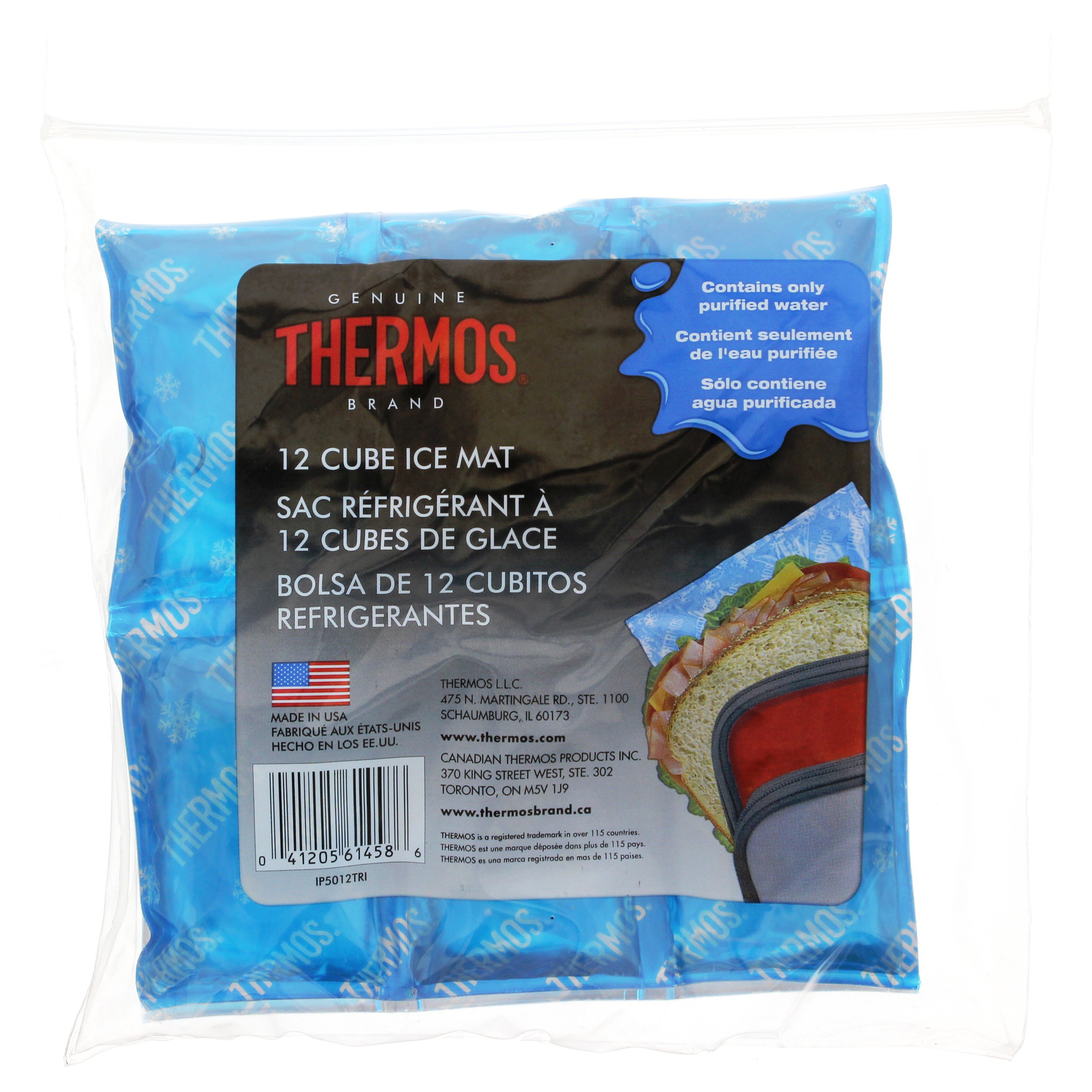 Thermos Reusable Ice, 12 Cube Mat Shop Coolers & Ice Packs at HEB