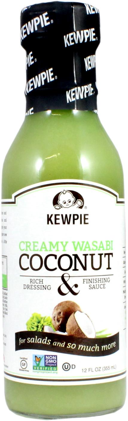 Kewpie Creamy Wasabi Coconut Dressing & Finishing Sauce; image 1 of 2