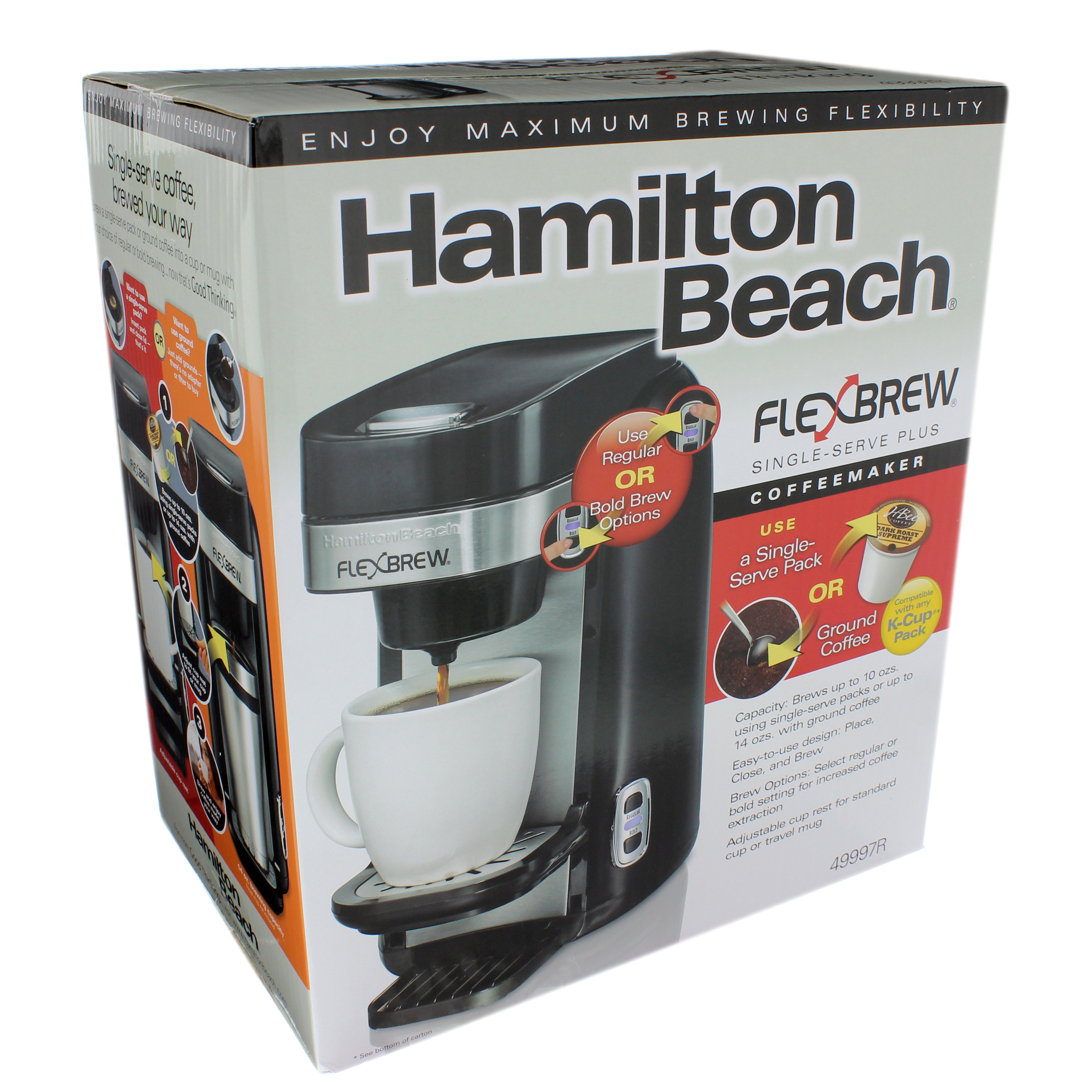Hamilton Beach Flexbrew Single Serve Coffeemaker Shop Coffee Makers