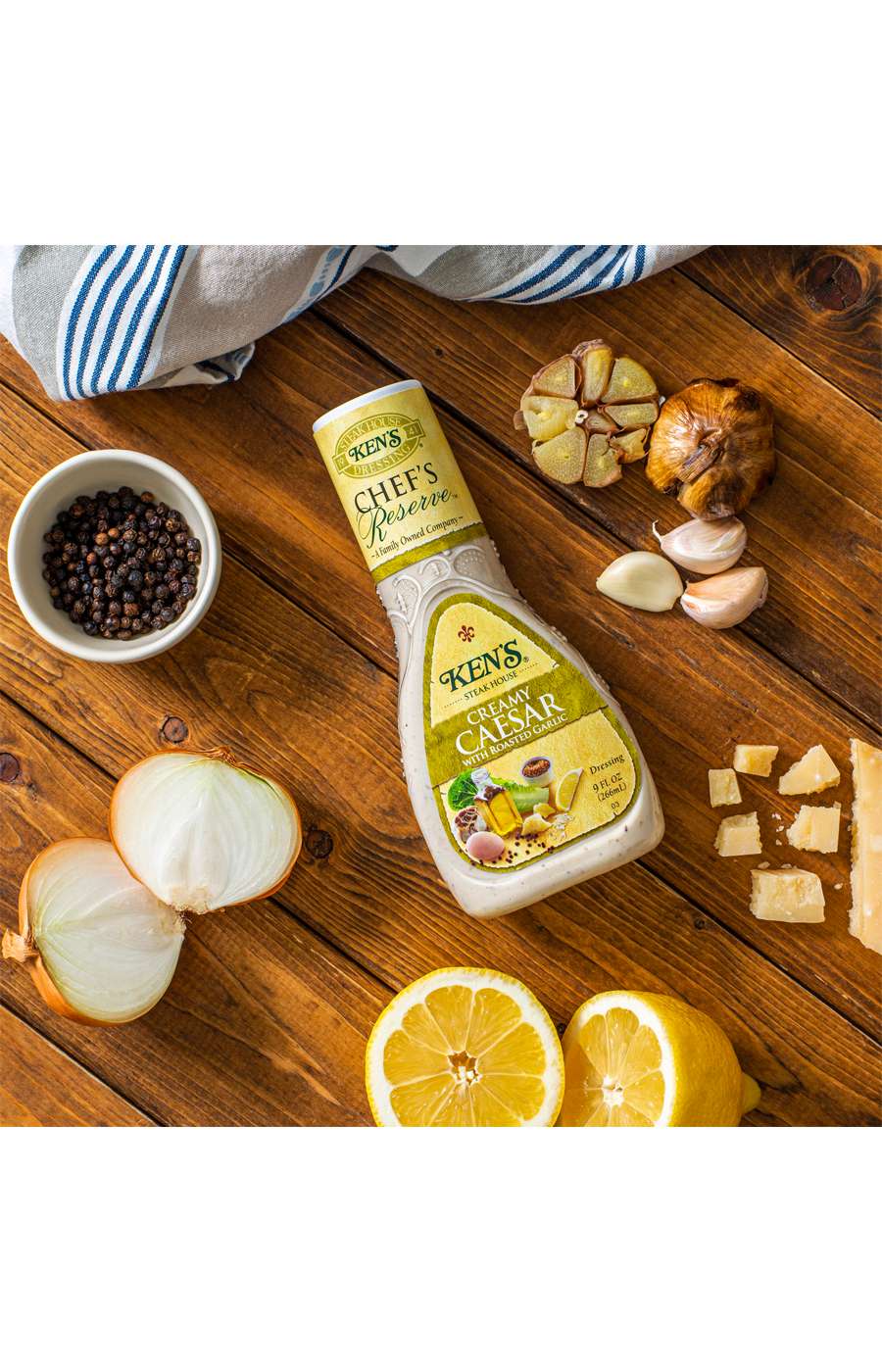 Ken's Steak House Chef's Reserve Creamy Caesar with Roasted Garlic