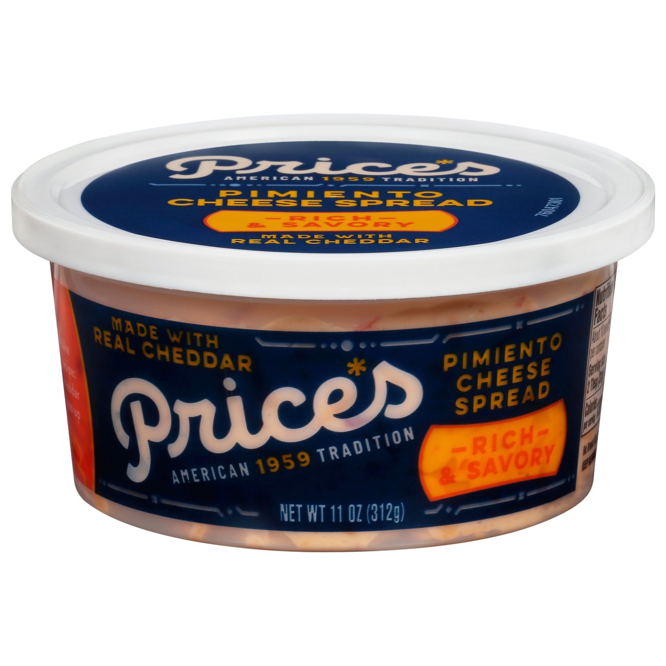 Price's Southern Style Pimiento Cheese Spread Shop Cheese at HEB