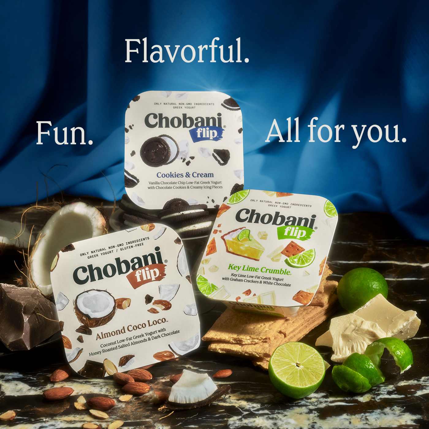 Chobani Flip Low-Fat Almond Coco Loco Greek Yogurt; image 2 of 7