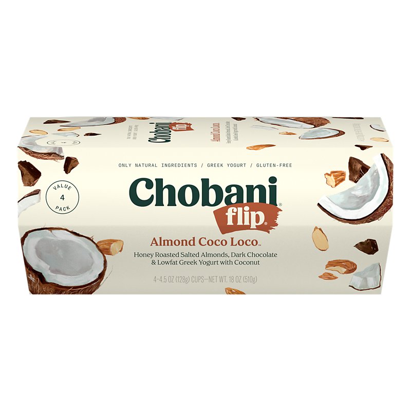 Chobani Flip Low-Fat Almond Coco Loco Greek Yogurt - Shop Yogurt at H-E-B