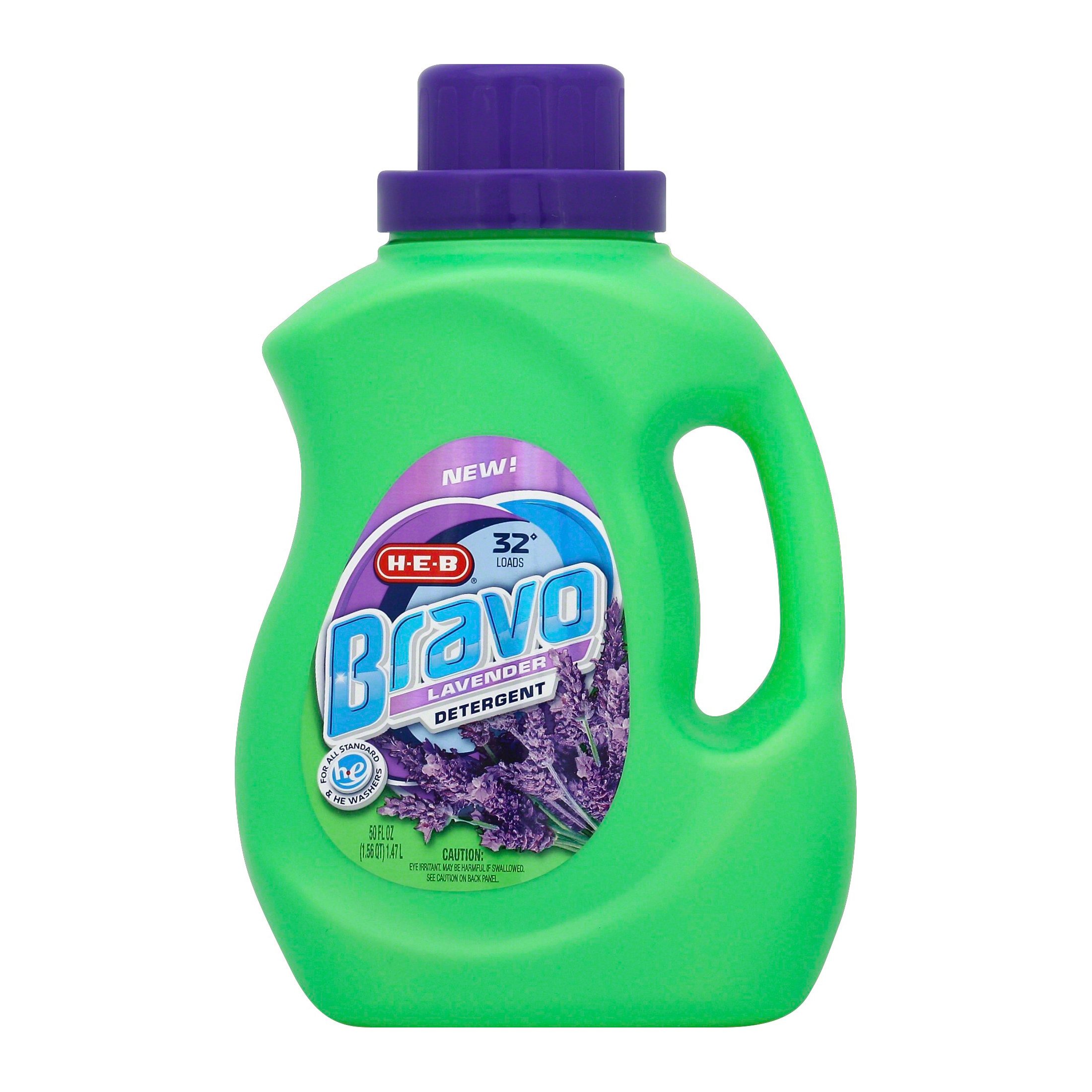 H-E-B Bravo Lavender HE Liquid Laundry Detergent 32 Loads - Shop ...