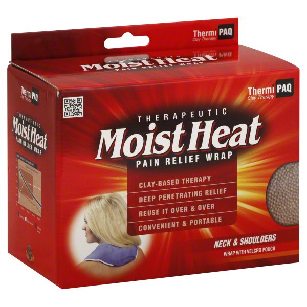 ThermiPaq Moist Heat Neck & Shoulders Wrap Shop Muscle & Joint Pain