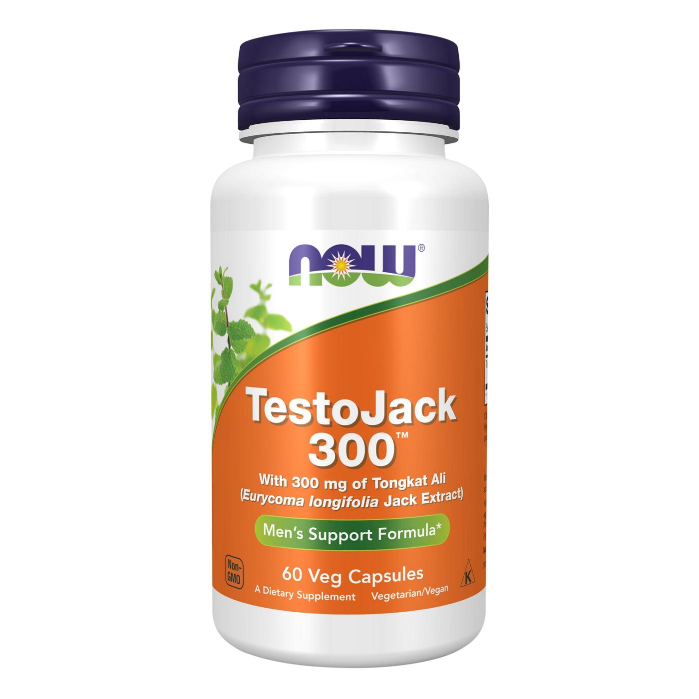 NOW TestoJack 300 Men's Support Formula; image 1 of 3