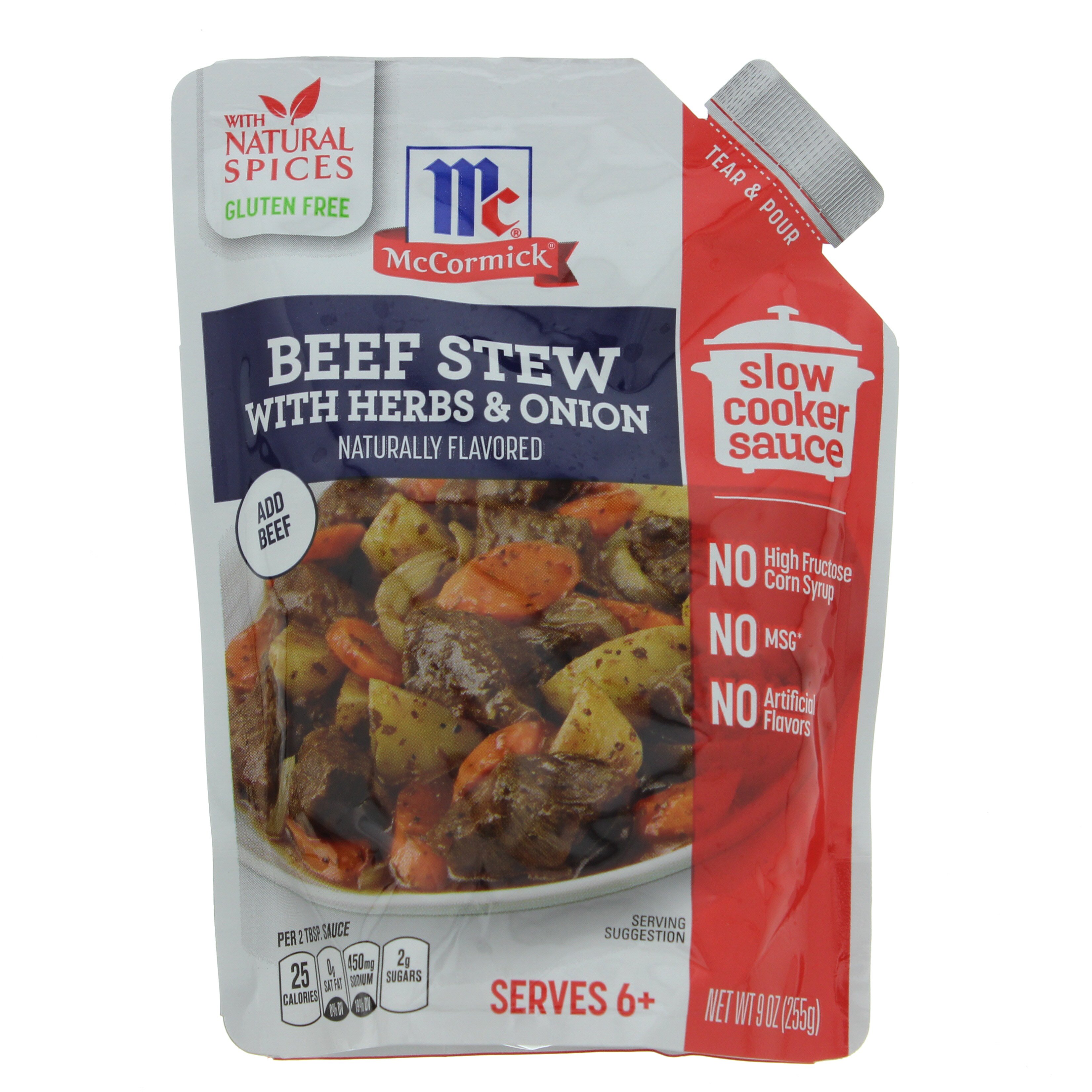 McCormick Hearty Beef Stew Slow Cooker Sauce Shop Cooking Sauces at HEB