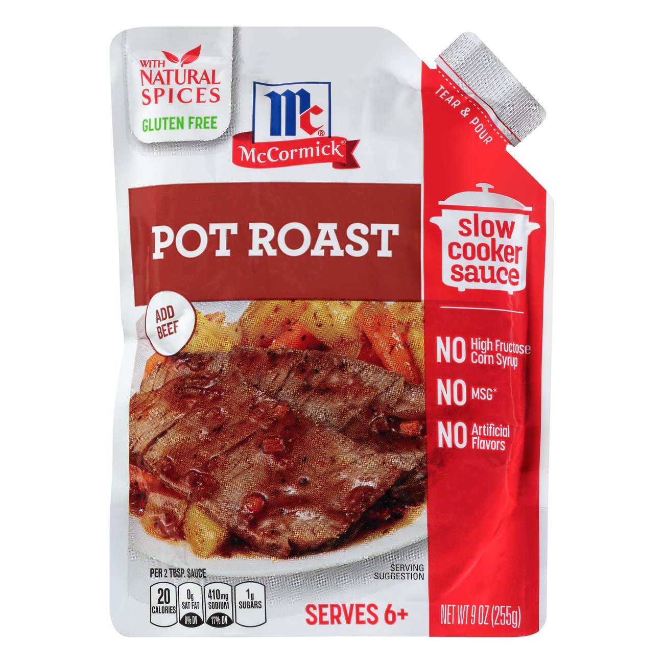 McCormick Pot Roast Slow Cooker Sauce Shop Cooking Sauces at HEB