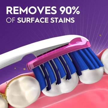 Oral-B Pro-Flex Stain Eraser Medium Toothbrushes, 2 ct