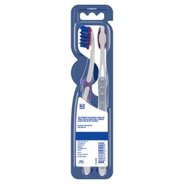 Oral-B Pro-Flex Stain Eraser Medium Toothbrushes, 2 ct