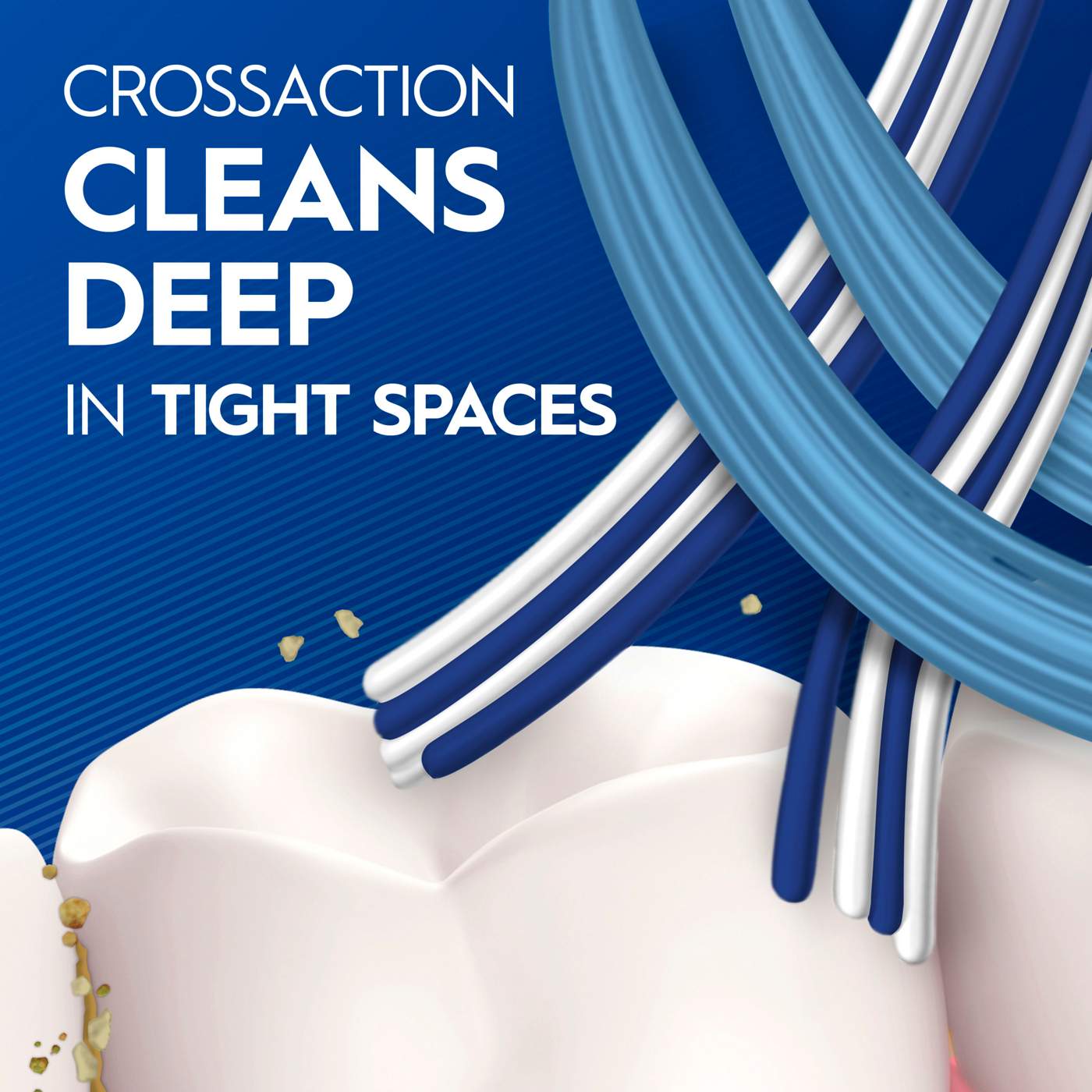 Oral-B CrossAction All In One Toothbrushes - Deep Plaque Removal, Medium; image 3 of 8