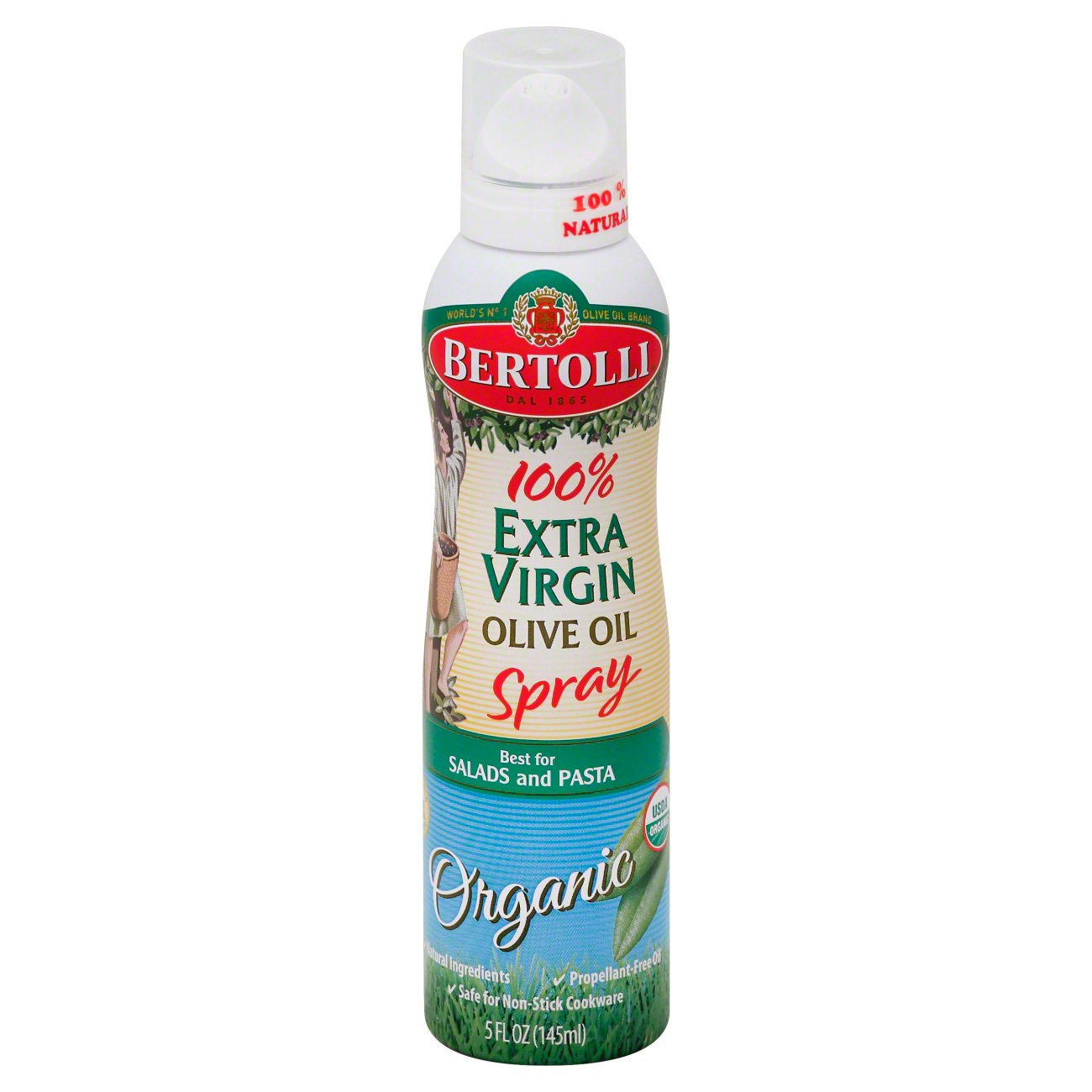 Bertolli Extra Virgin Olive Oil Spray Organic Shop Oils at HEB