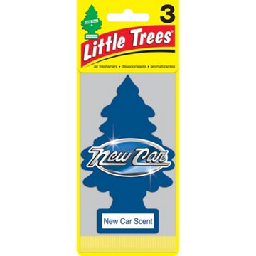 Little Trees Car Air Fresheners - New Car Scent, 3 pk