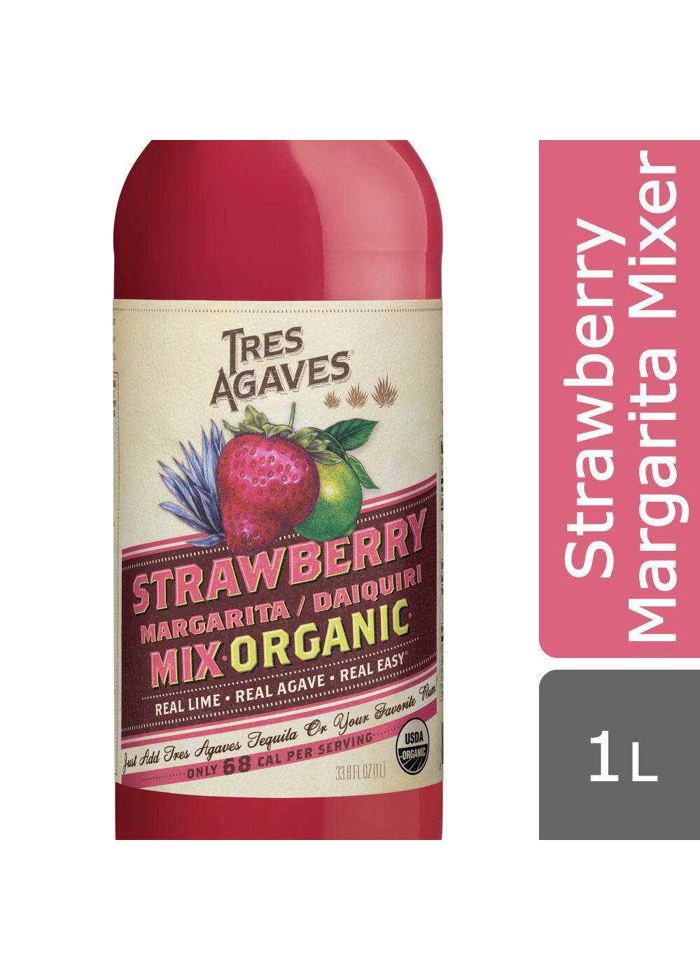 Tres Agaves Strawberry Margarita Mix; image 4 of 4