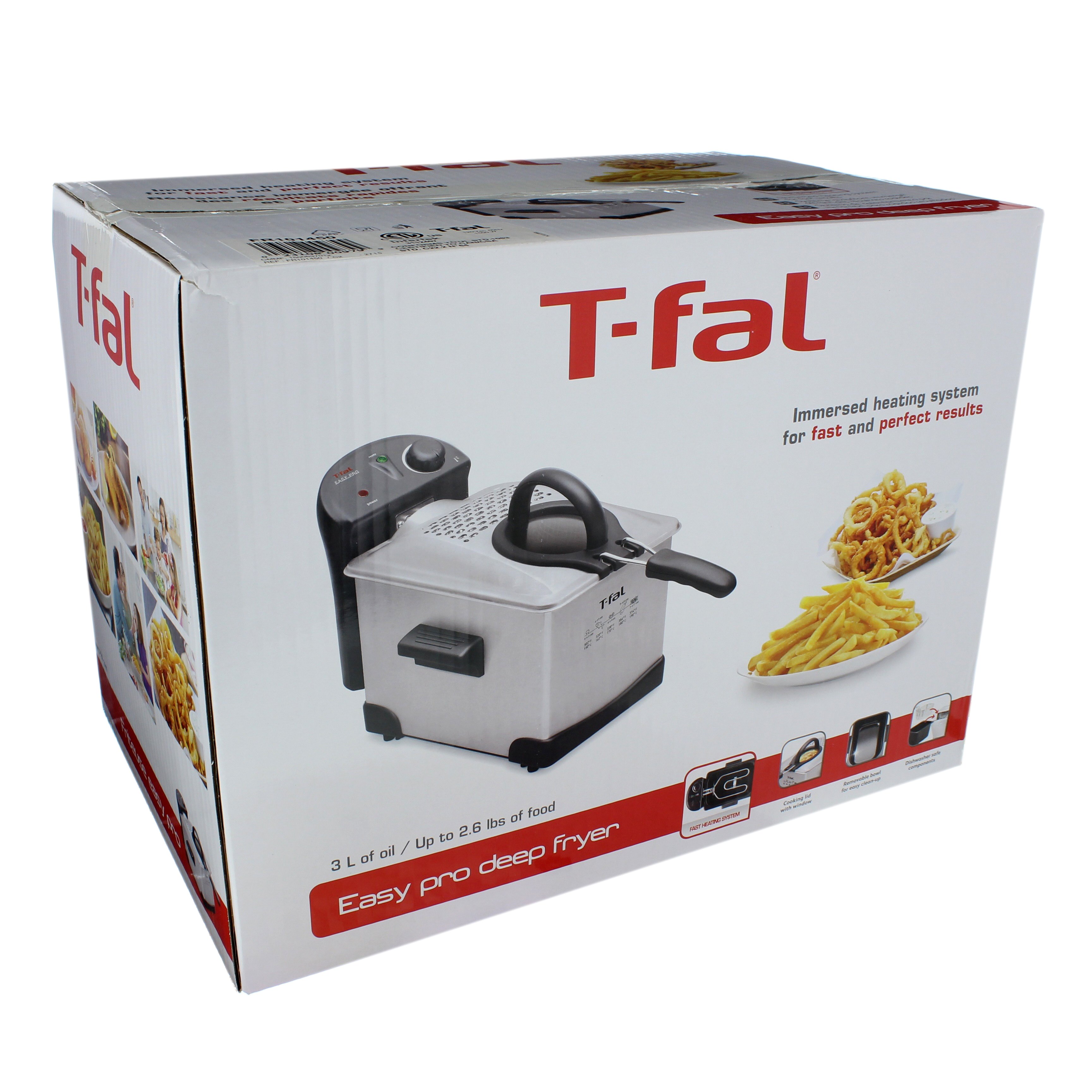 Tfal Easy Pro Stainless Steel Deep Fryer Shop Cookers & roasters at