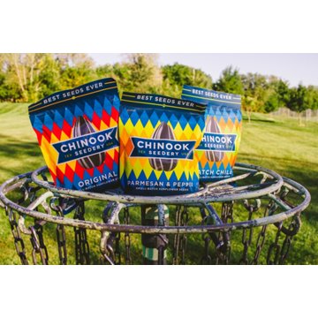 Chinook Seedery Parmesan & Pepper Sunflower Seeds, 4 oz
