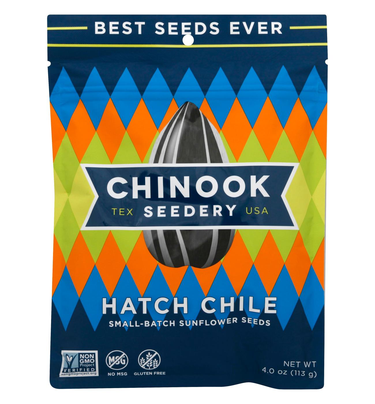 Chinook Seedery Sunflower Seeds Hatch Green Chile; image 1 of 3